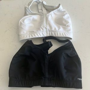 New Balance Sports Bras Black & White 32DD